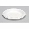 Genpak Elite 6 in. White Plate Laminated Foam, 5PK LAM06